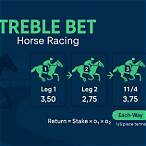 what is a treble bet in horse racing